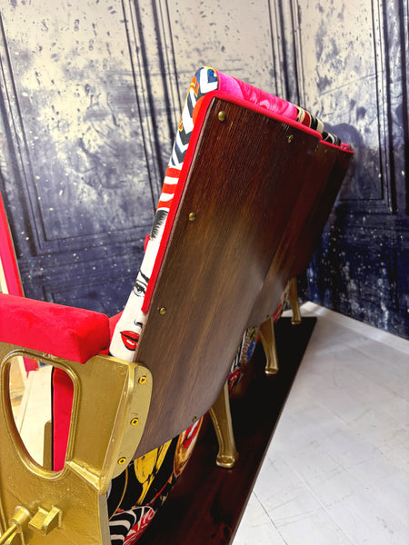 Rock N Roll Vintage Cinema Seats -  Available in Single / Double / Triple