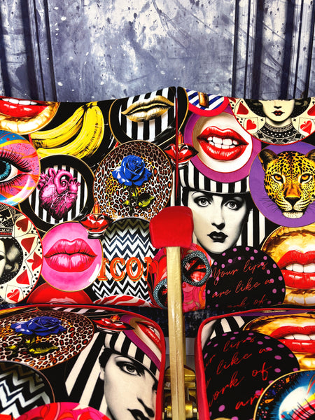 Rock N Roll Vintage Cinema Seats -  Available in Single / Double / Triple