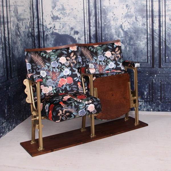 Bengal Rose Vintage Cinema Seats -  Available in Single / Double / Triple