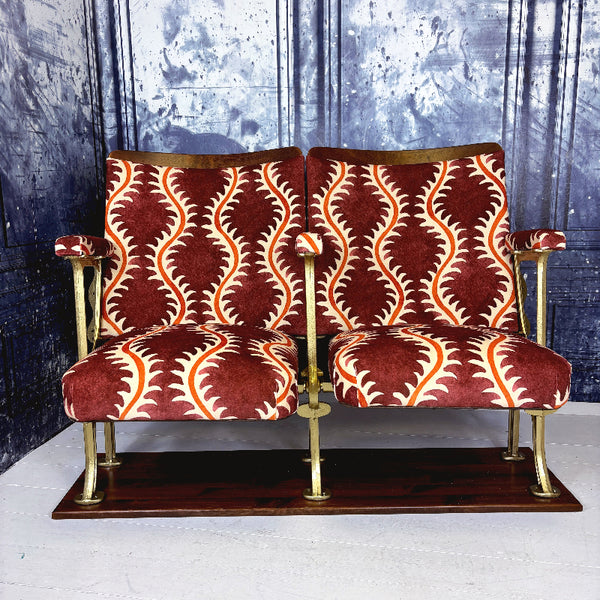 Helter Skelter - Redcurrant Vintage Cinema Seats