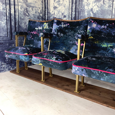 Intergalactic Vintage Cinema Seats -  Available in Single / Double / Triple