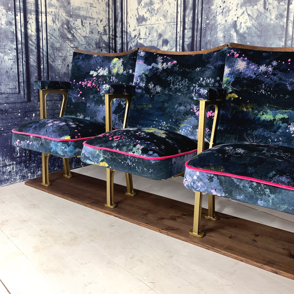 Intergalactic Vintage Cinema Seats -  Available in Single / Double / Triple