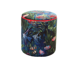 Pisces Round Pouffe - Pick your colours