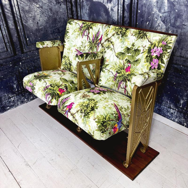 Macaws Purple/Sage Vintage Cinema Seats