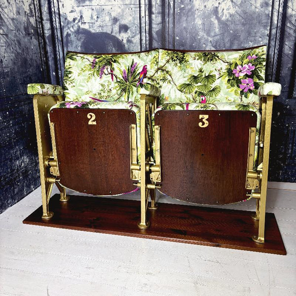 Macaws Purple/Sage Vintage Cinema Seats