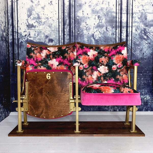 Vague Rose Vintage Cinema Seats -  Available in Single / Double / Triple