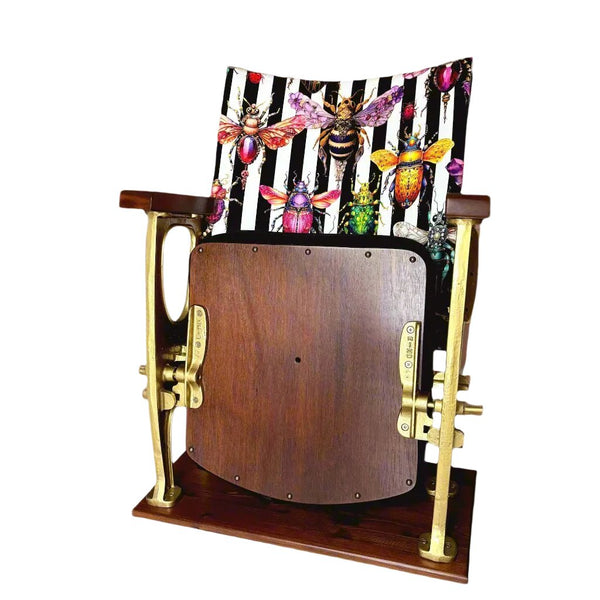 Bejewelled Bugs Vintage Cinema Seat