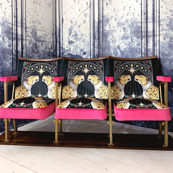 Panthere Noel Vintage Cinema Seats -  Available in Single / Double / Triple