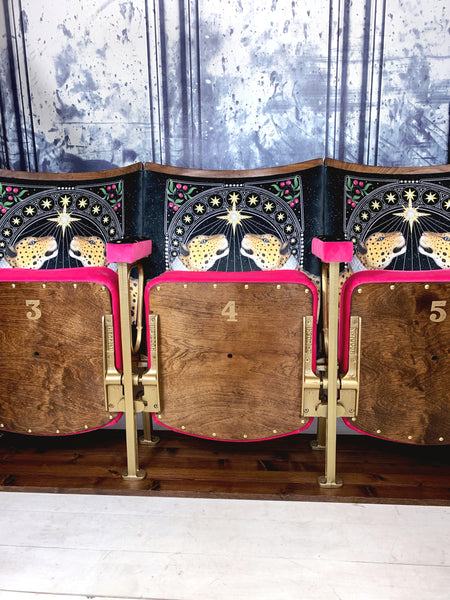 Panthere Noel Vintage Cinema Seats -  Available in Single / Double / Triple